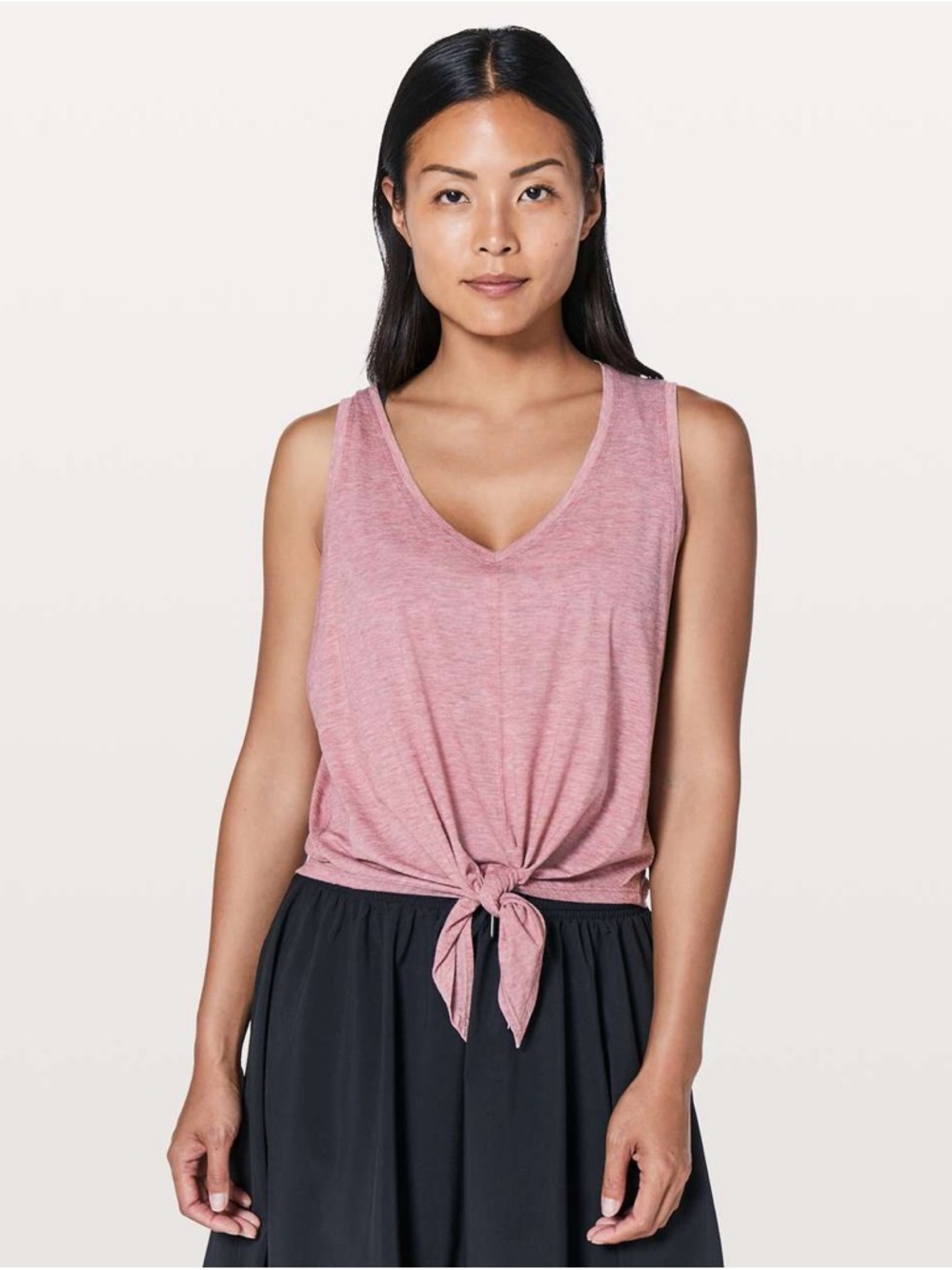 Lululemon Knot Gonna Fly Tank in Heathered Figue | Size 12